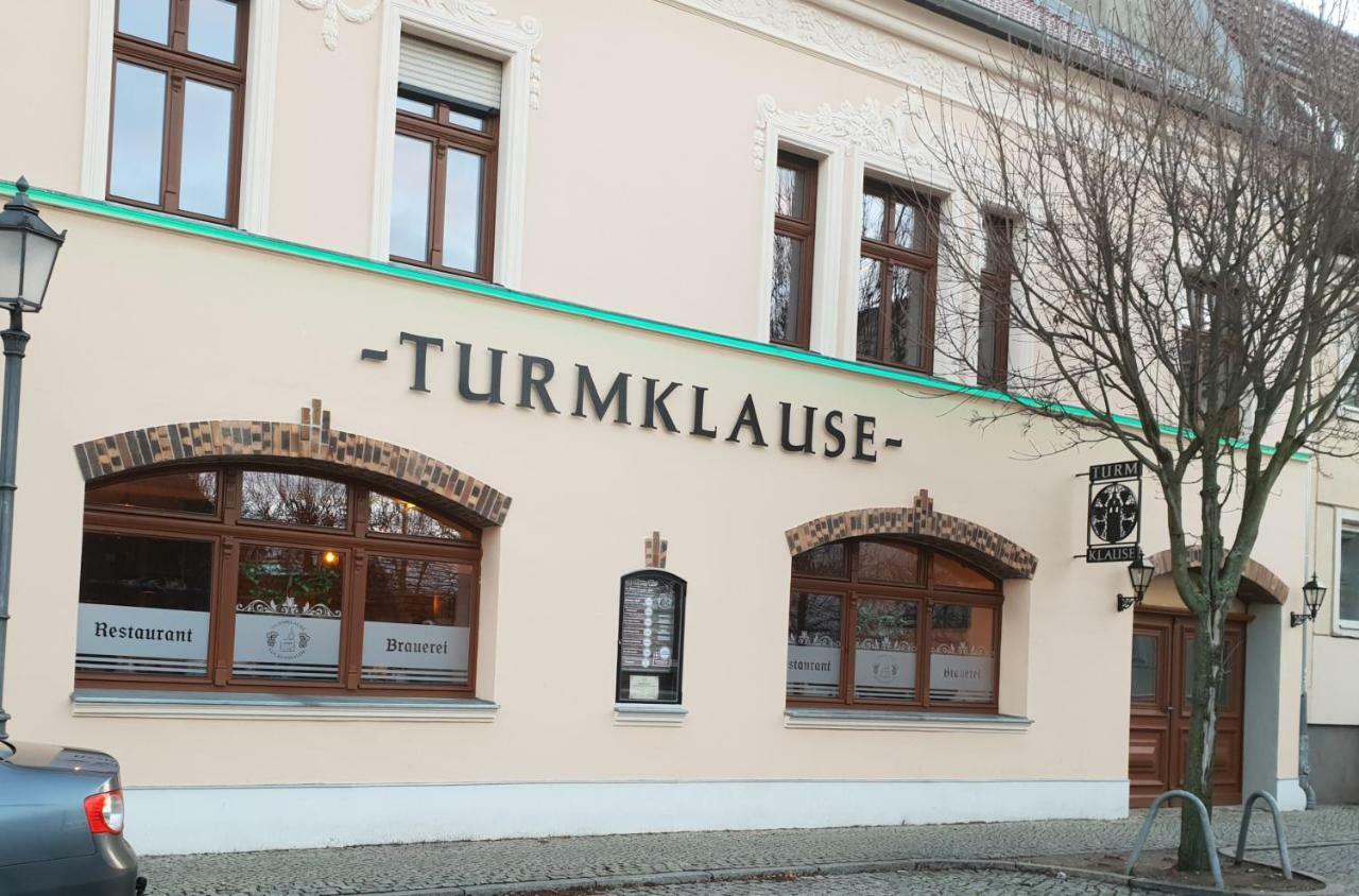 Hotel Turmklause Luckenwalde Exterior foto